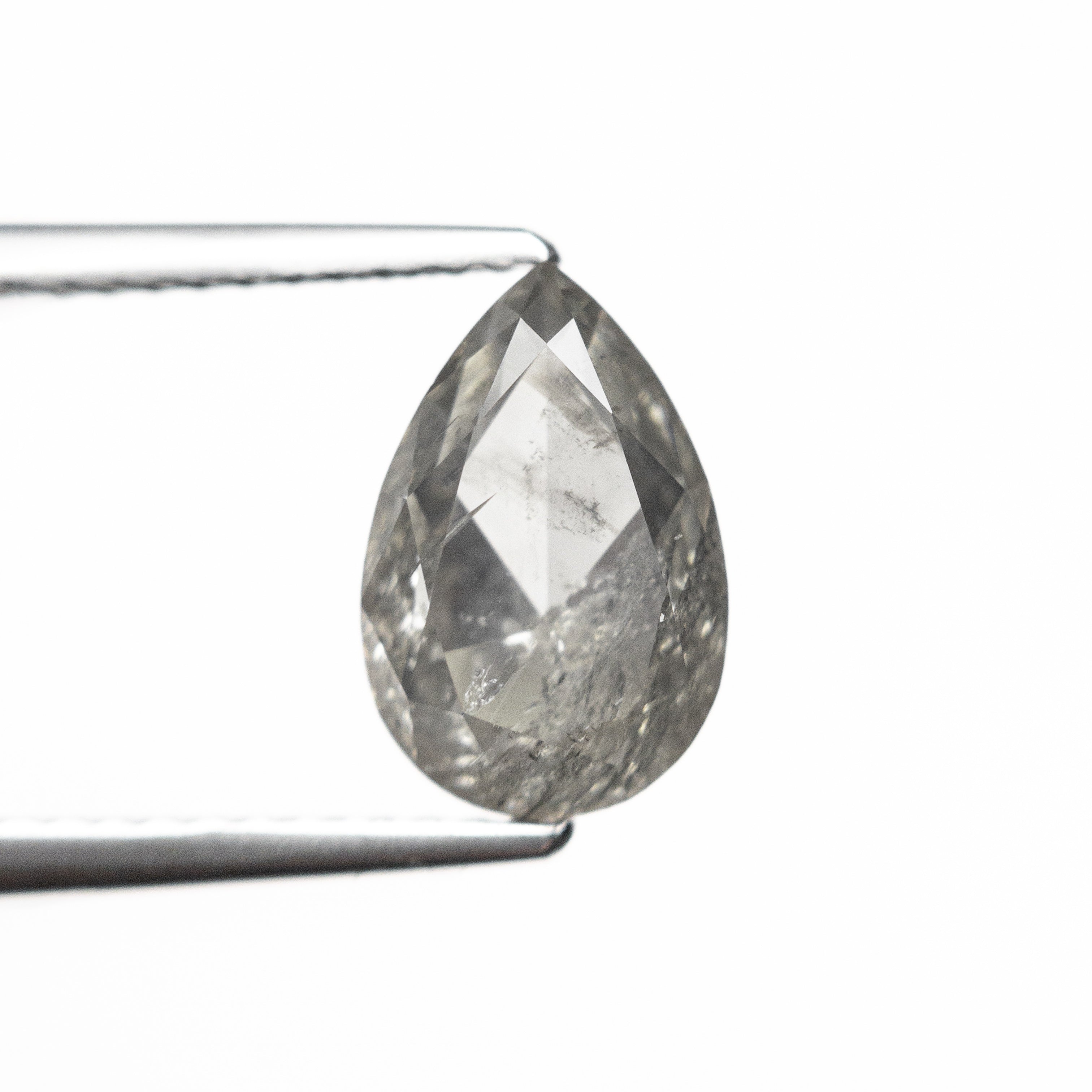 2.41ct Natural Pear Cut Diamond - 10.01x6.60x4.45mm Double Cut Loose Gemstone for Engagement Rings & Jewelry Making