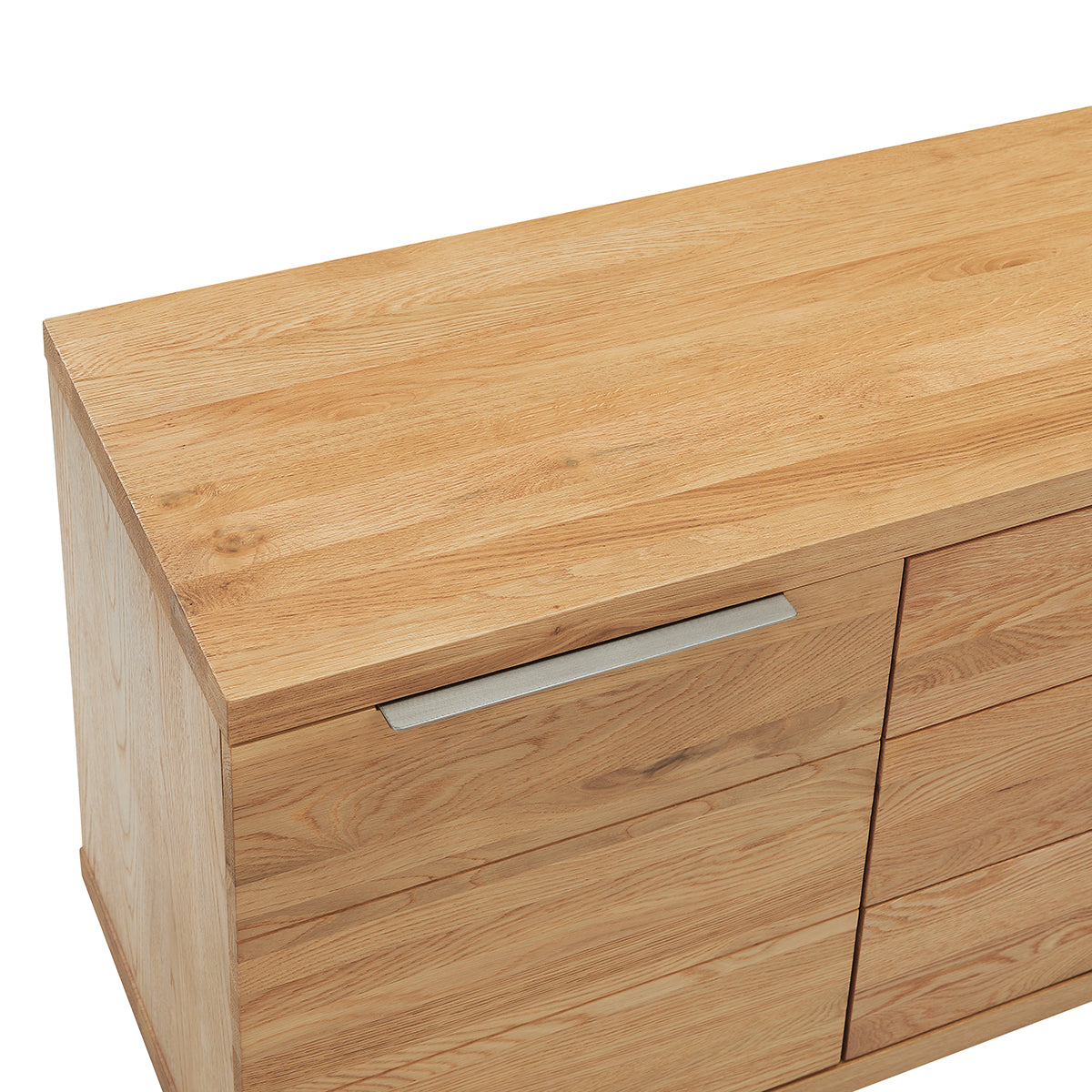 Calia Sideboard - Modern Wood Buffet Cabinet with 2 Doors & 4 Drawers for Dining Room Storage | Entryway Console Table | Living Room Organizer