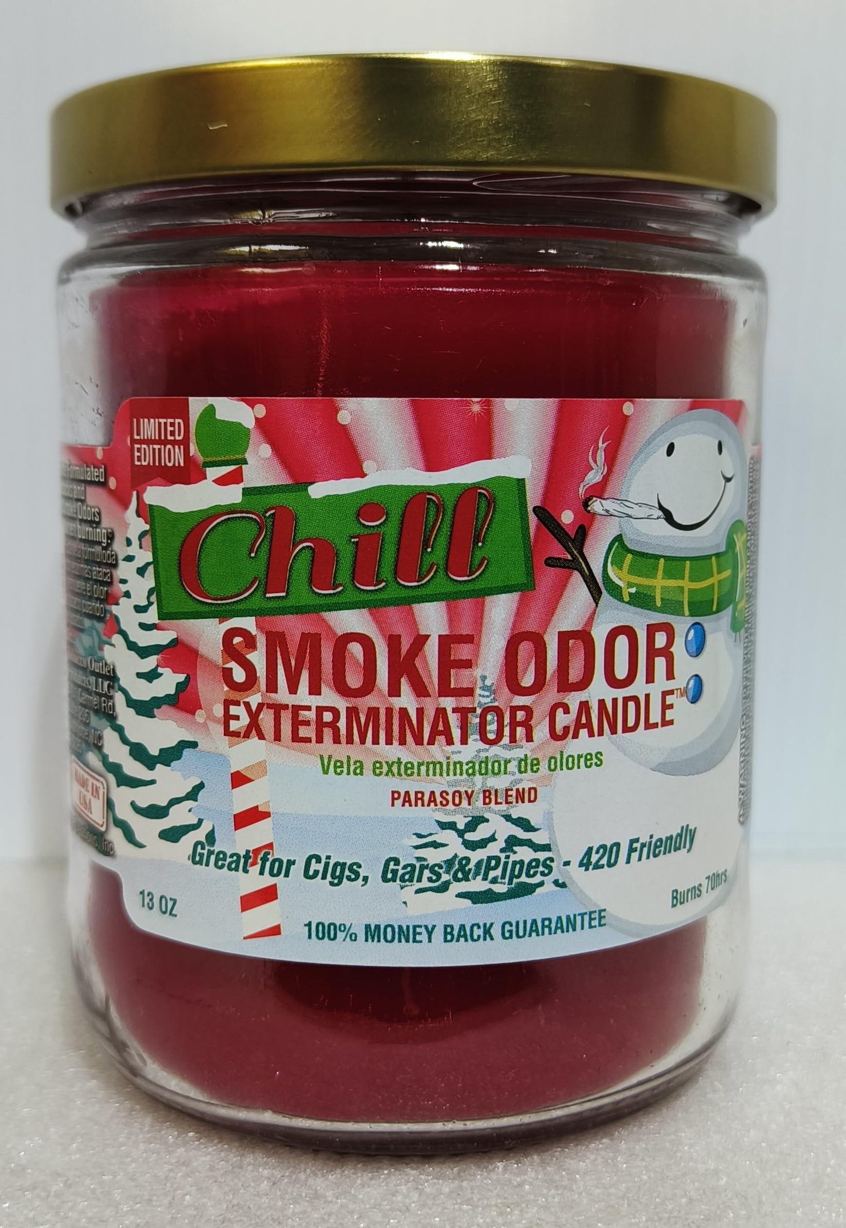 Evergreen & Berries Smoke Odor Eliminator Candle - 13oz Jar, 8-Pack Set with Cinnamon Apple, Pumpkin Waffles, Baked, Chill, Mulberry Spice, Caramel Vanilla Latte & Vanilla Glitz Scents | Home & Office Air Freshener for Smoke Removal, Parties & Relaxation