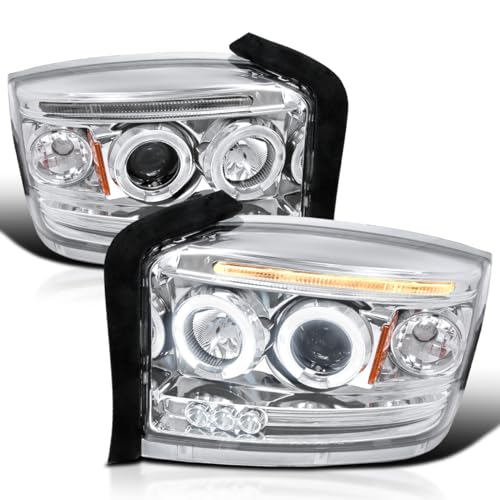 Chrome Housing Clear Lens