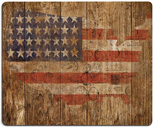 American Flag Vintage Art Wooden Wall