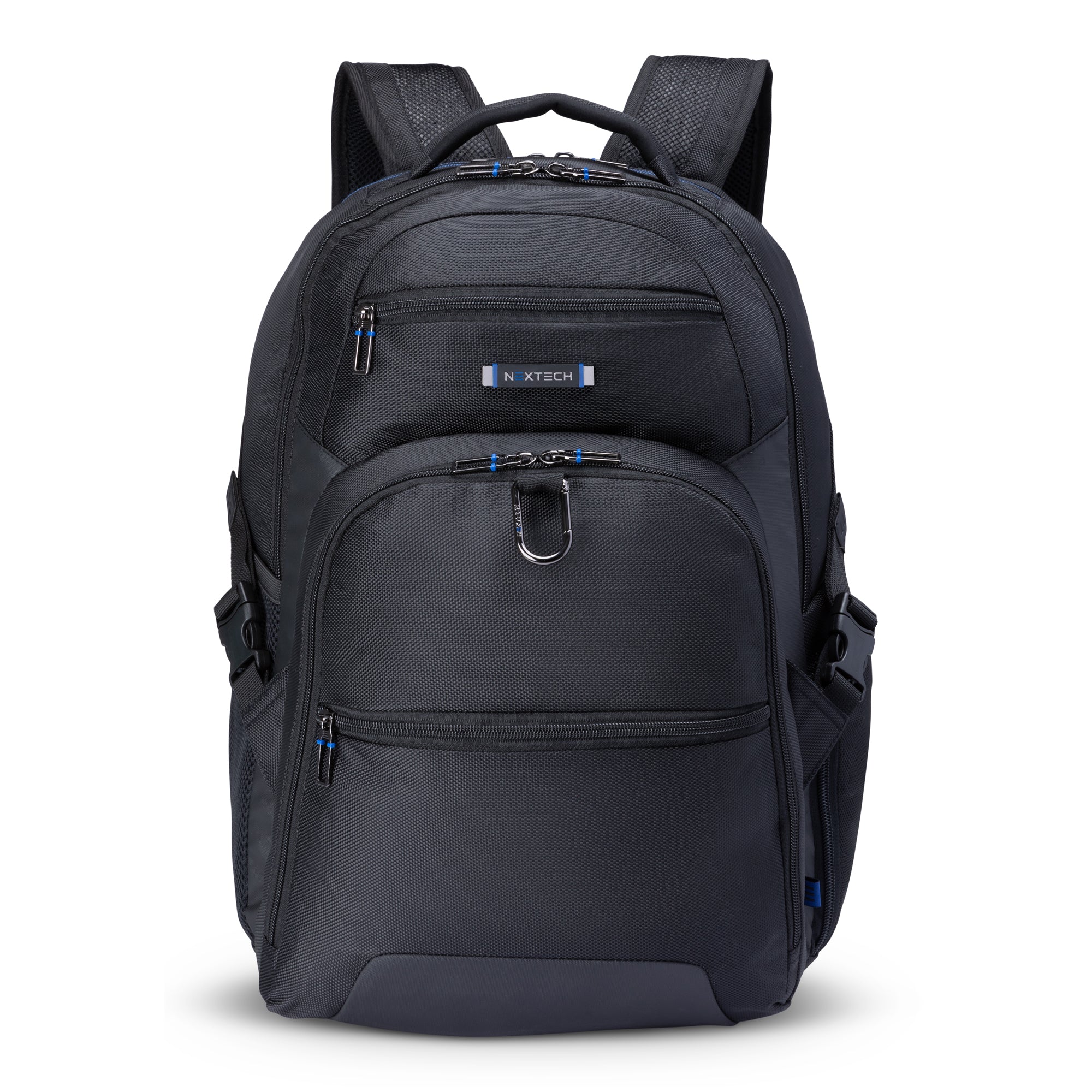 Nextech Professional Business Backpack for Men & Women - Durable Laptop Backpack with USB Charging Port - Perfect for Office, Travel, and Commuting