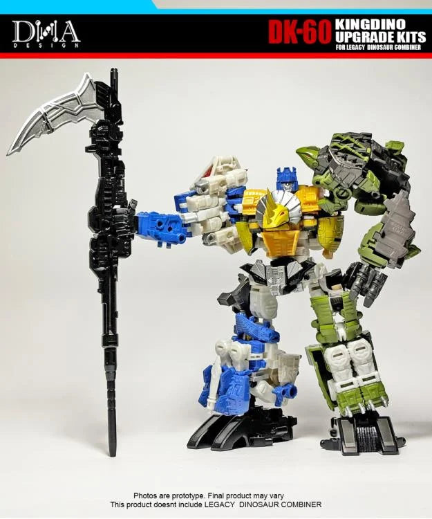 DNA Design DK 60 Upgrade Kit for Legacy Dinoking - Premium Replacement Parts for Transformers Collectors | Perfect for Display, Customization & Toy Restoration