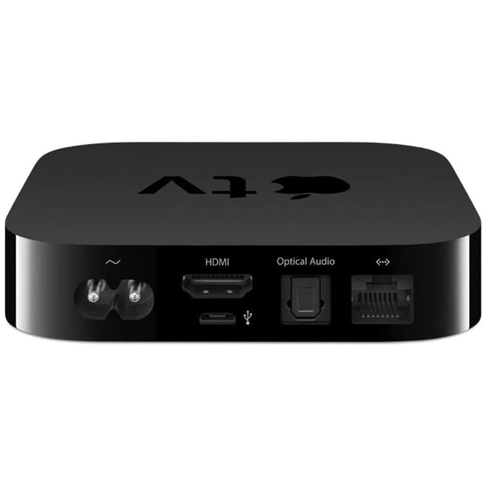 Apple TV 3rd Generation HD Streaming Media Player (Model A1469, MD199LL/A) - Renewed Like New in Black | Stream Movies, Shows & Music in 1080p for Home Entertainment