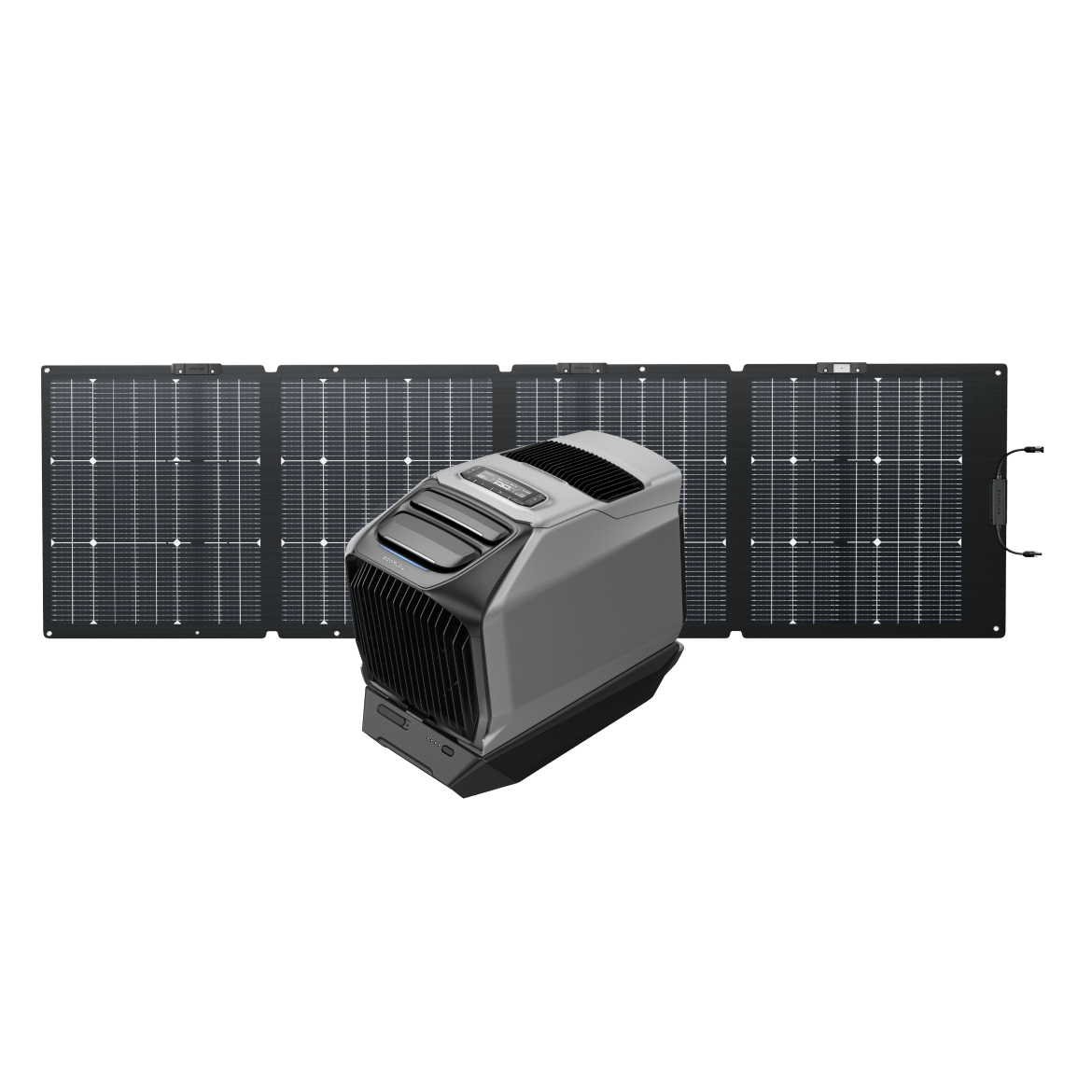 EcoFlow WAVE 3 Portable Air Conditioner - 3000BTU Cooling, 120V/240V, Battery & Solar Powered - Perfect for Camping, RVs & Off-Grid Living