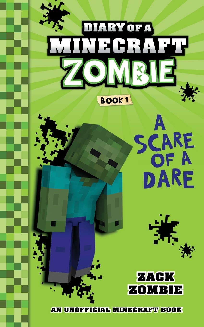 Minecraft Zombie Book Series Vol 1-6 Bundle - Herobrine Adventure Collection (Scare of a Dare, Bullies & Buddies, When Nature Calls, Zombie Swap, School Daze, Goes to Camp) - Perfect for Kids Reading & Minecraft Lovers Gift