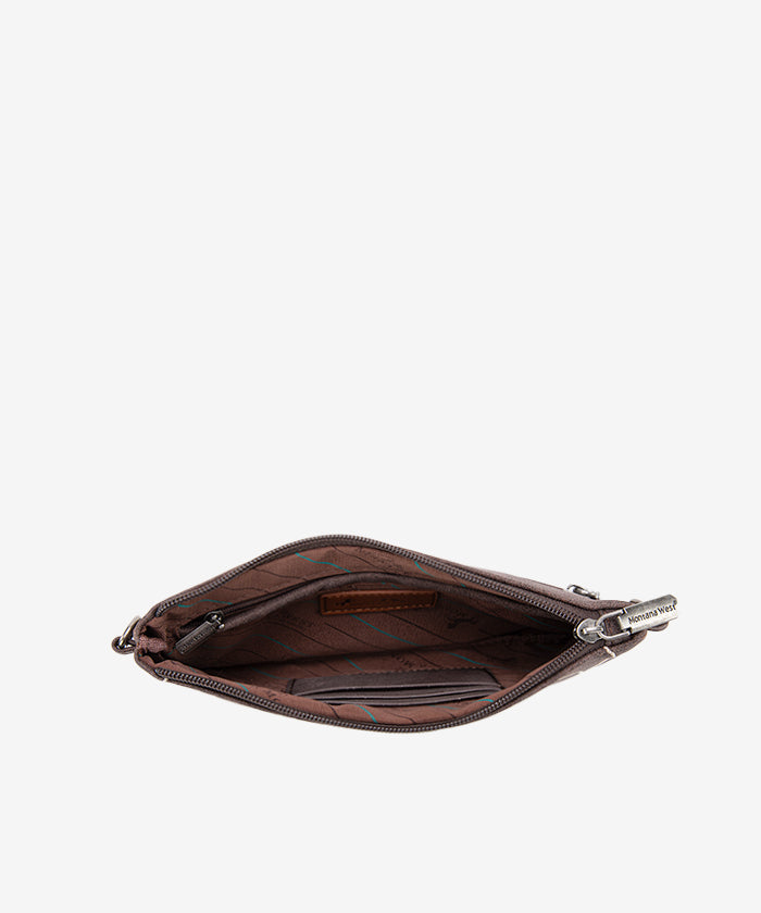Montana West Concho Clutch Purse - Stylish Western Crossbody Bag for Women | Perfect for Parties, Weddings & Night Out