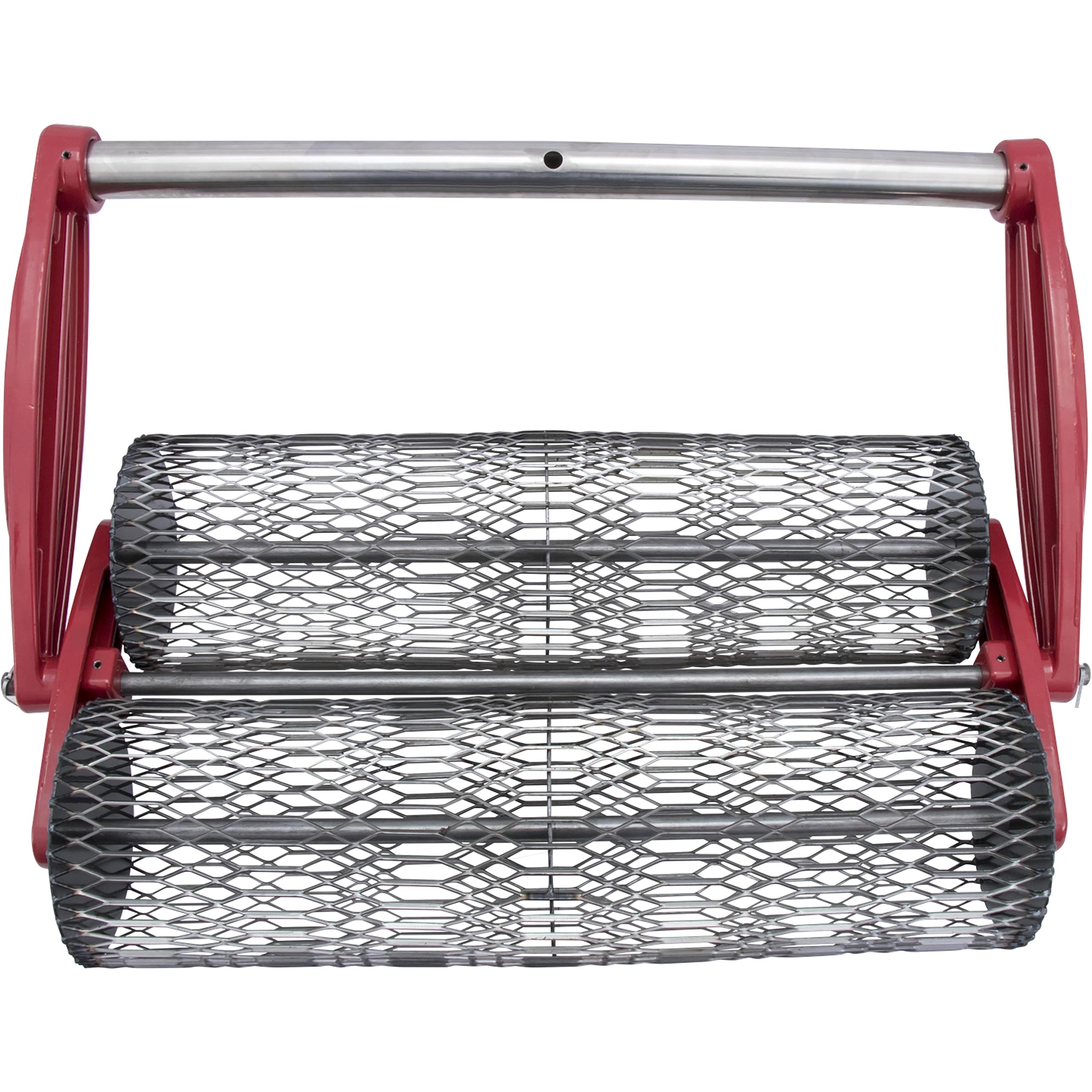 18 Inch Concrete Tamper Roller - Heavy Duty Compaction Tool for Landscaping, Pavement & Construction Projects