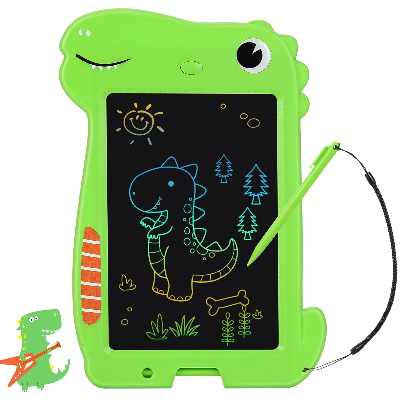 10 Inch LCD Writing Tablet for Kids - Colorful Doodle Board & Learning Toy for Boys & Girls Ages 3-7 | Perfect Sensory Toy for Travel, School & Home Use | Great Gift for Christmas, Halloween & Thanksgiving