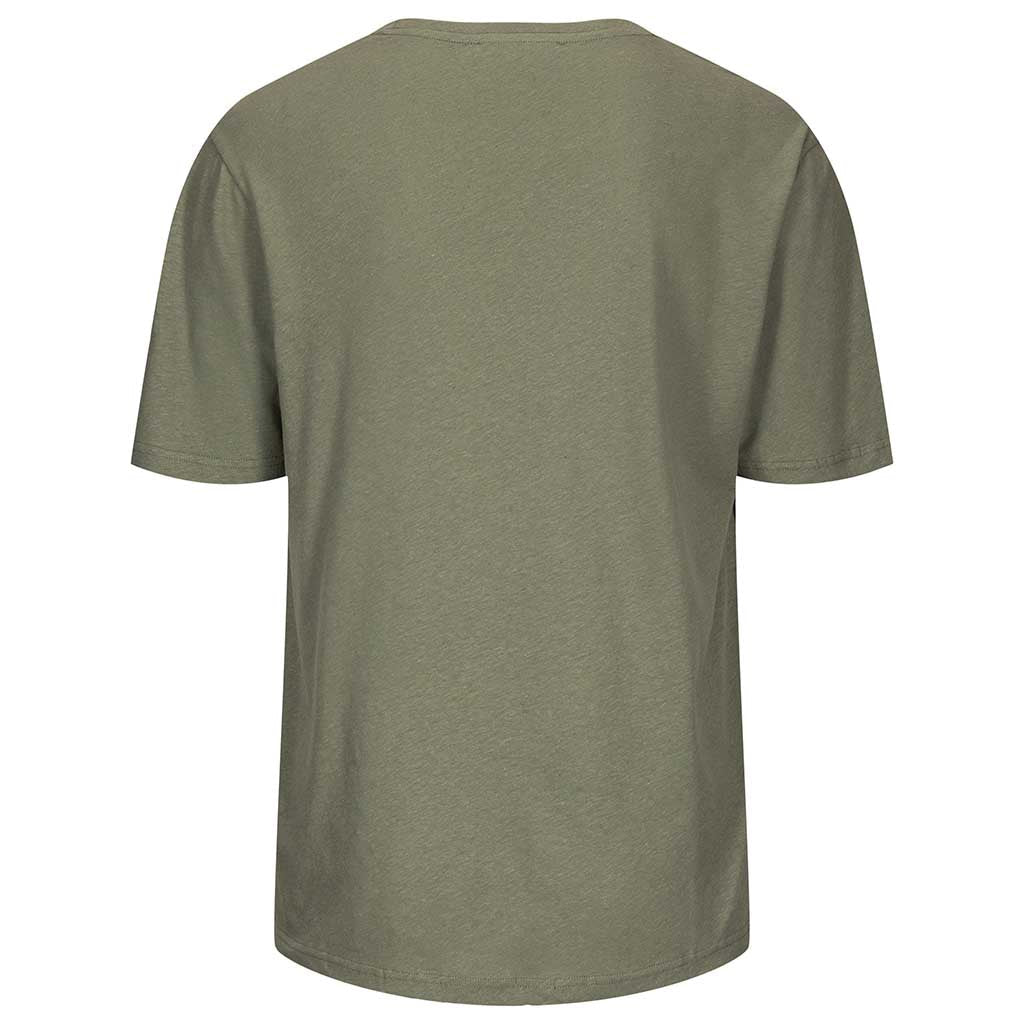 Premium Men's Linen T-Shirt - Breathable & Comfortable Summer Casual Tee for Outdoor Activities and Travel