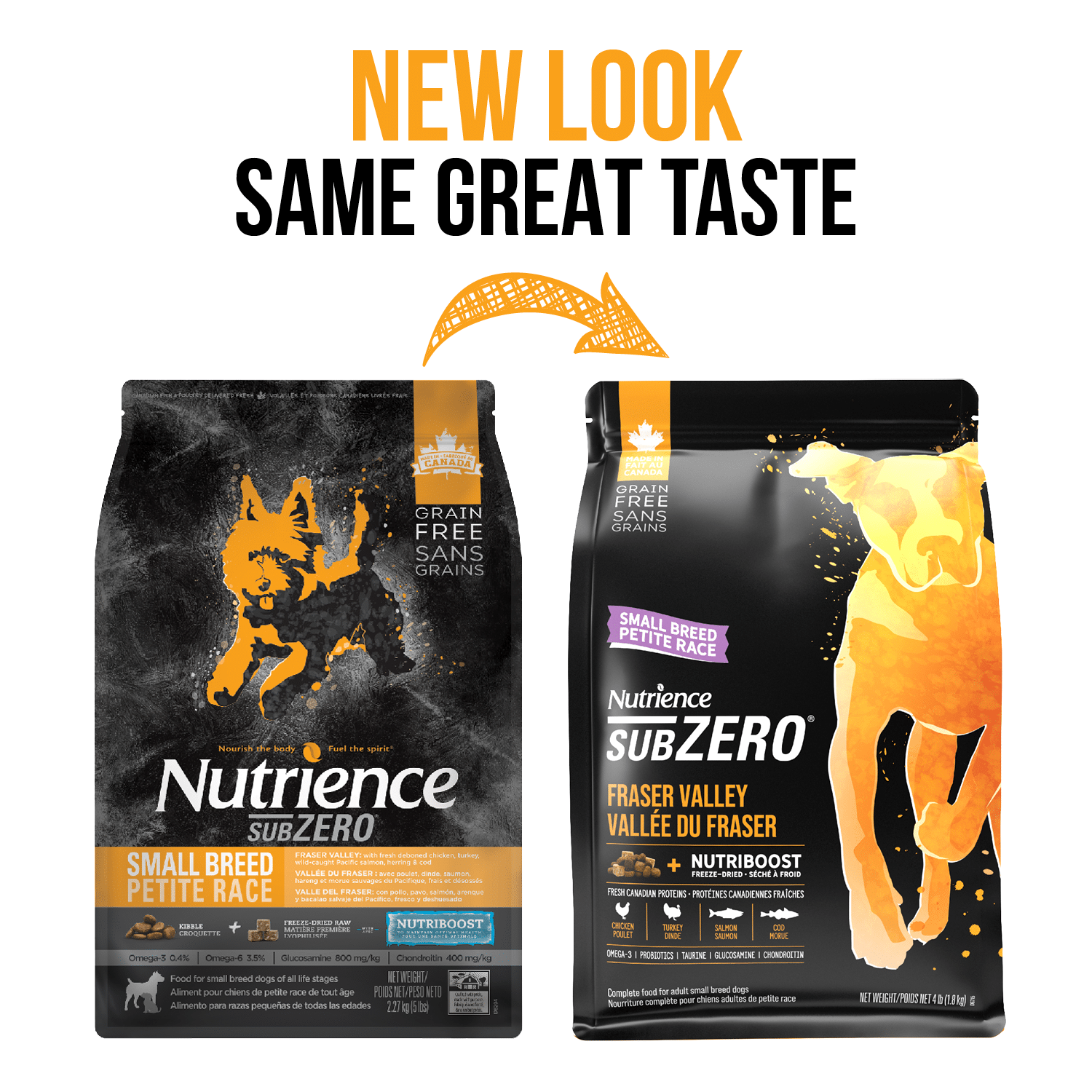 Nutrience SubZero Fraser Valley Small Breed Dry Dog Food - Premium Grain-Free Nutrition for Small Dogs - Perfect for Active & Indoor Pets