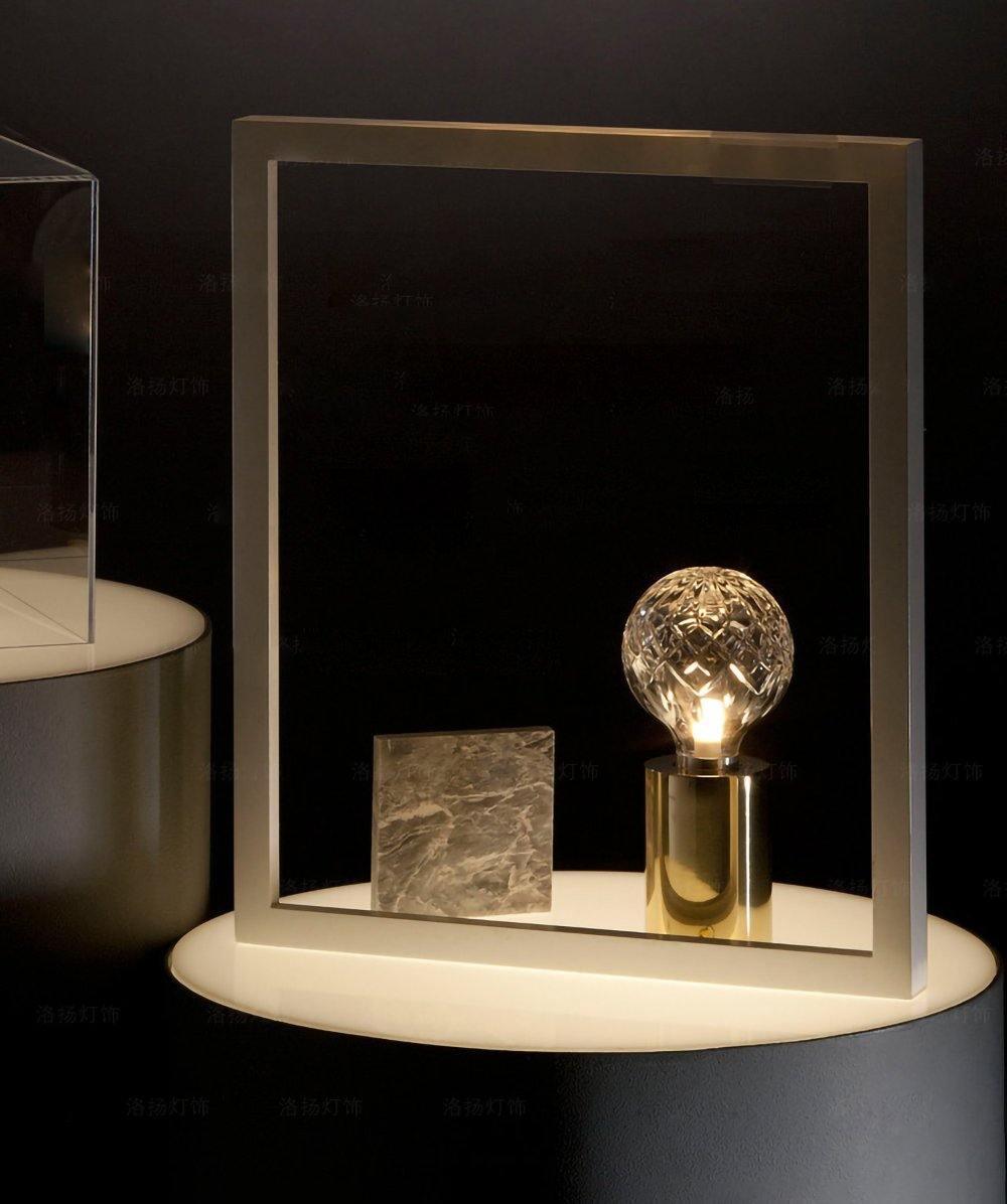 Elegant Crystal Bulb Table Lamp - Modern Home & Office Decor for Living Room, Bedroom, or Study - Perfect for Ambient Lighting & Stylish Interior Design