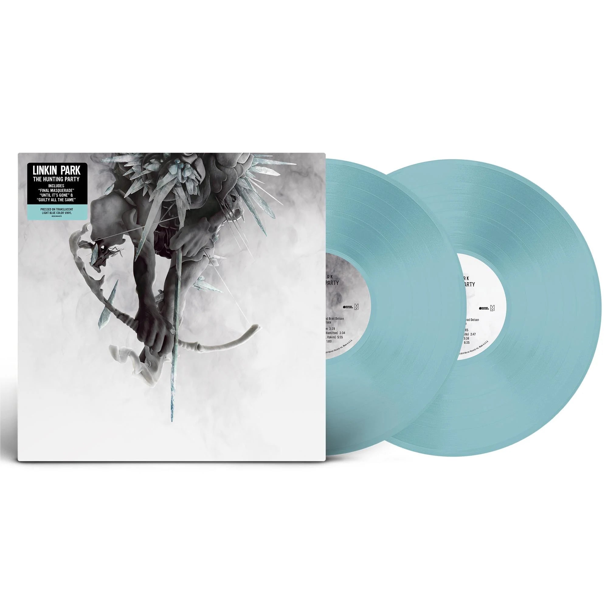 Linkin Park The Hunting Party Limited Edition Light Blue Vinyl LP - Collector's Item for Music Enthusiasts & Vinyl Lovers (Perfect for Home Listening, Gifts & Music Collections)