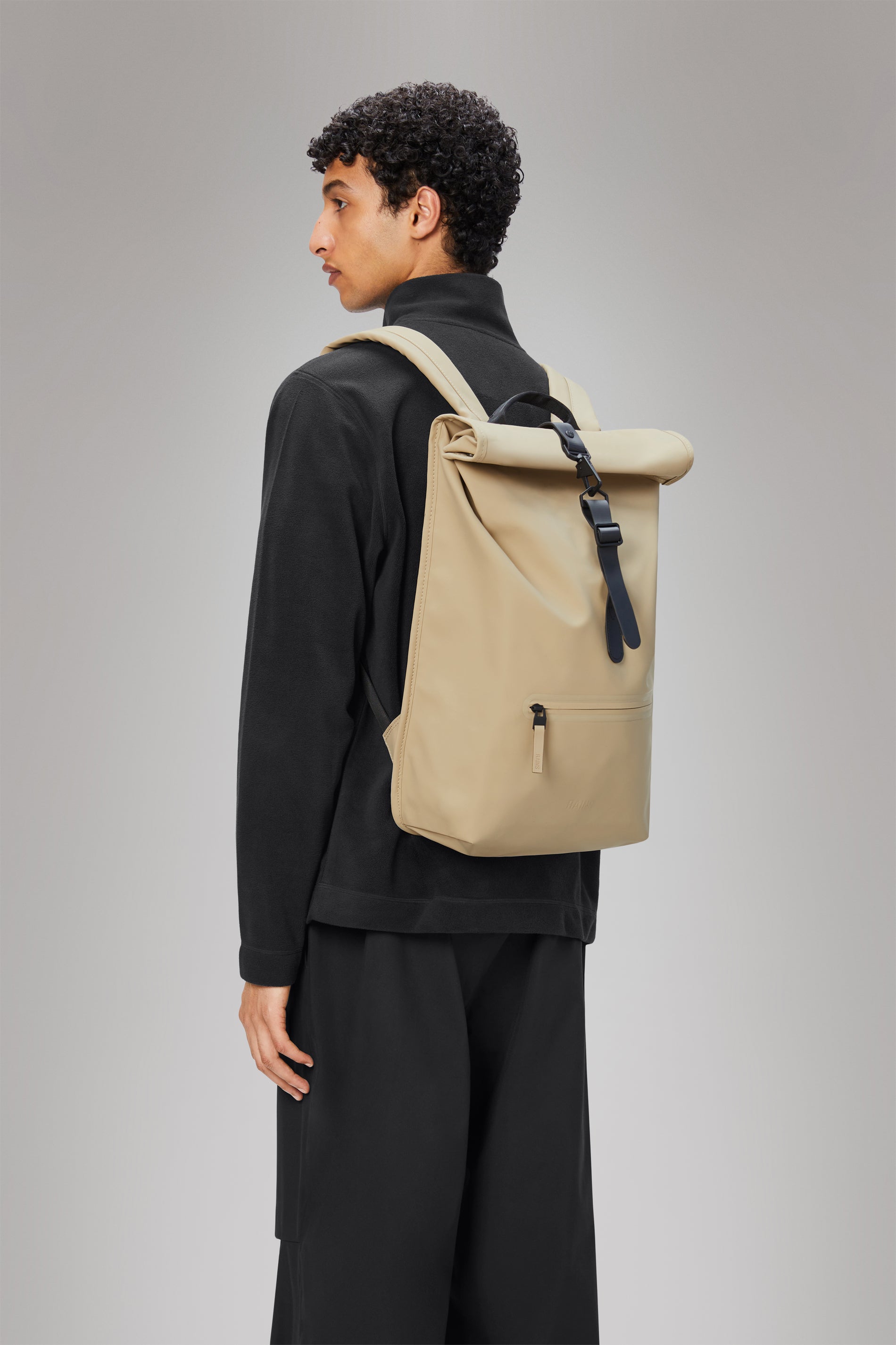 Waterproof Rolltop Rucksack Backpack - Lightweight & Durable for Hiking, Travel & Commuting | Perfect for Outdoor Adventures & Daily Use