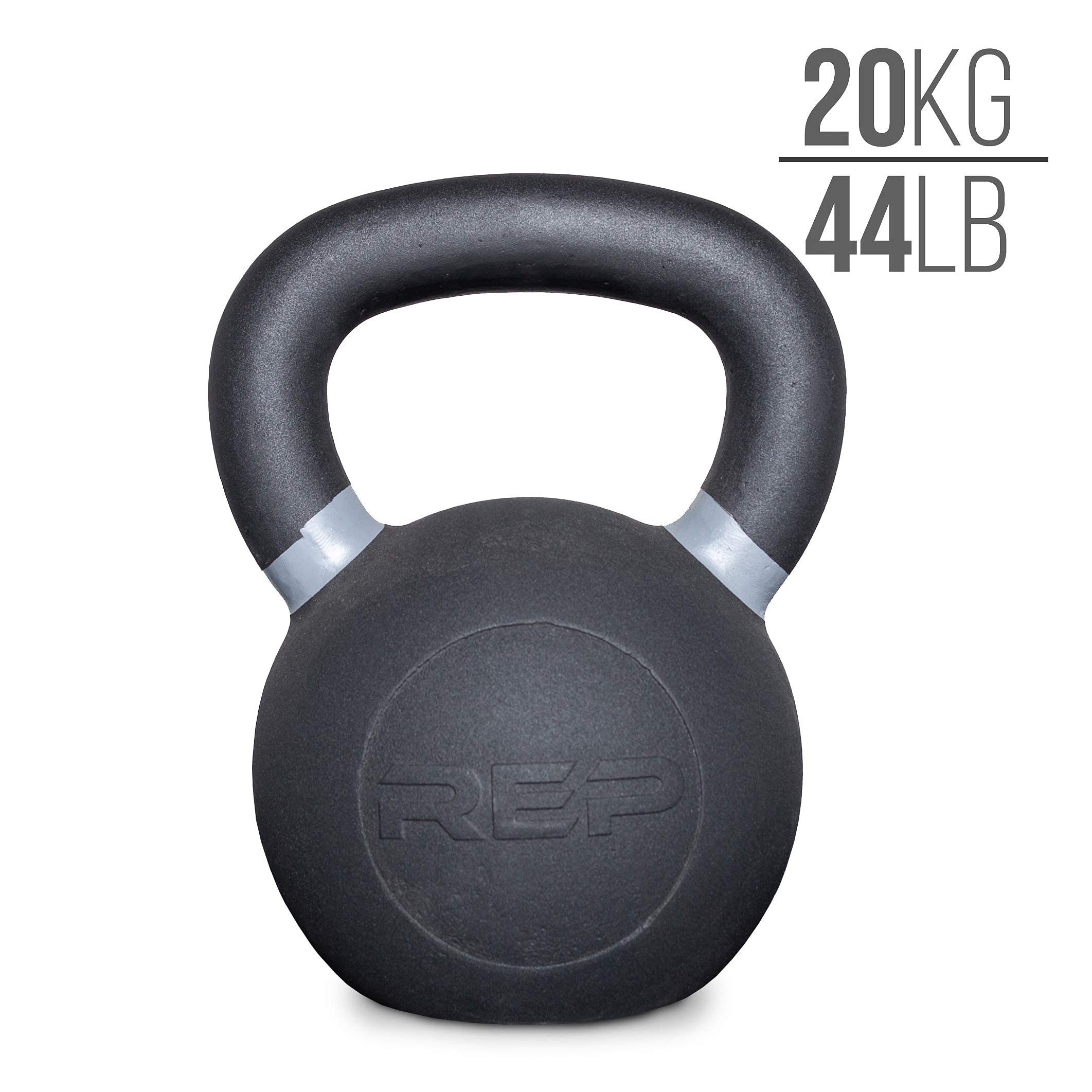 REP Fitness Kettlebells for Strength Training, Conditioning & CrossFit Workouts - Durable Cast Iron with LB/KG Markings - Perfect for Home Gym, CrossFit Box & Functional Fitness Training