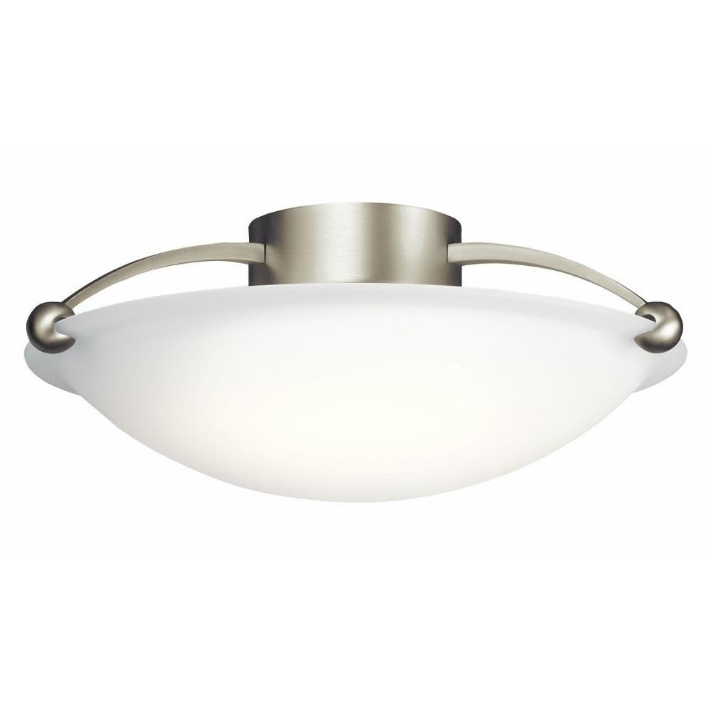 3 Light Flush Mount Ceiling Fixture - 6.5