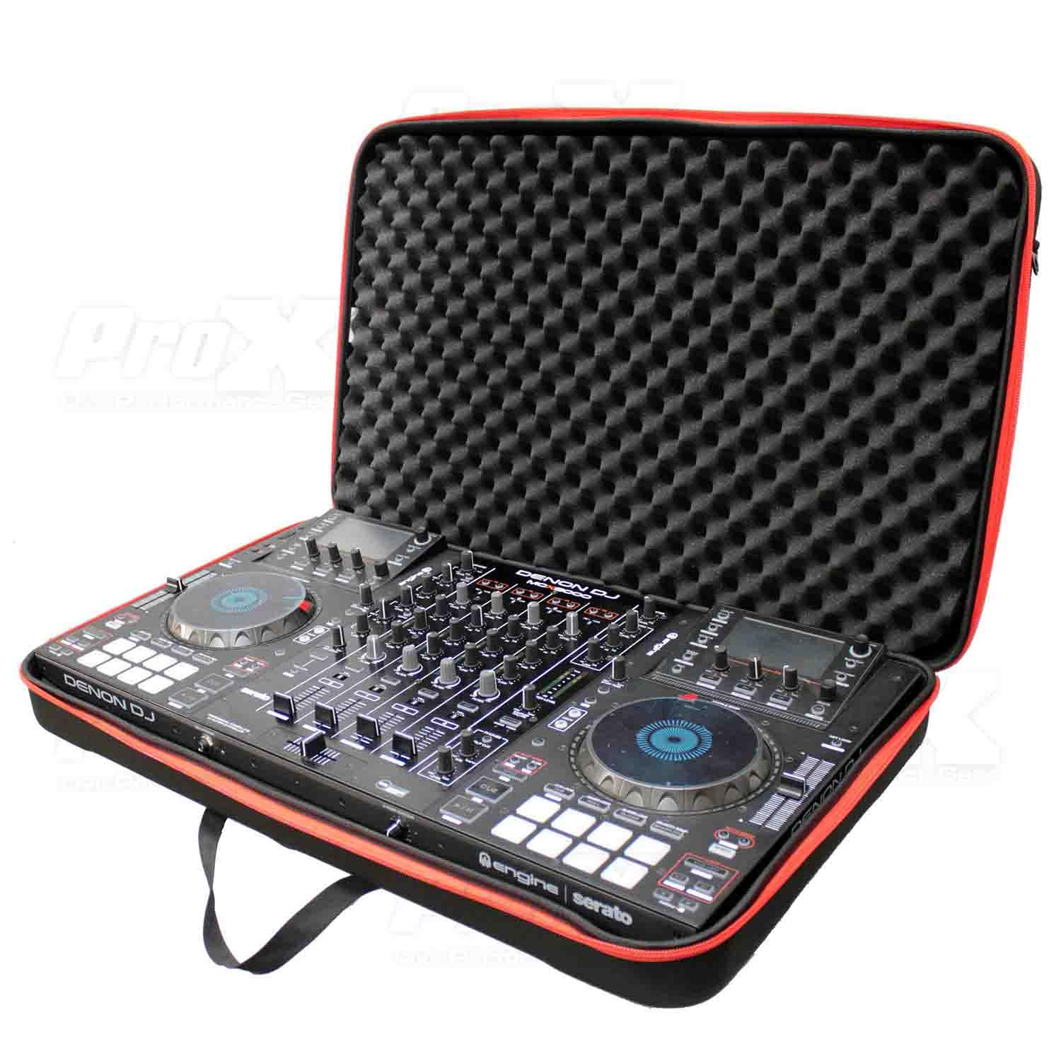 ProX ZeroG Series XB-DJCL DJ Controller Case - Ultra Lightweight EVA Molded Hard Shell Protection for Professional DJ Equipment - Perfect for Travel, Gigs & Studio Use