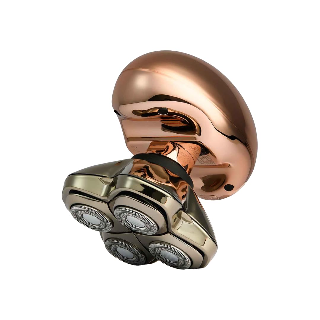 Skull Shaver Butterfly Kiss Pro & Platinum Rinse Stand (Rose Gold) - Electric Razor for Women, Perfect Gift for Wife, Mother, Valentine's Day - Home & Travel Grooming Essential