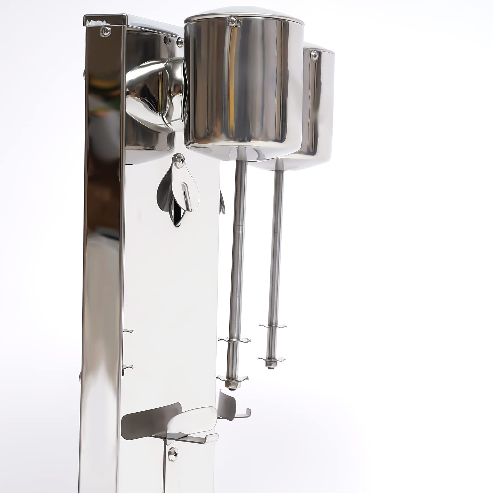Gdrasuya10 Commercial Stainless Steel Milkshake Machine - Dual Head Electric Shaker 18000 RPM for Smoothies, Ice Cream & Beverages | Perfect for Restaurants, Cafes & Dessert Shops
