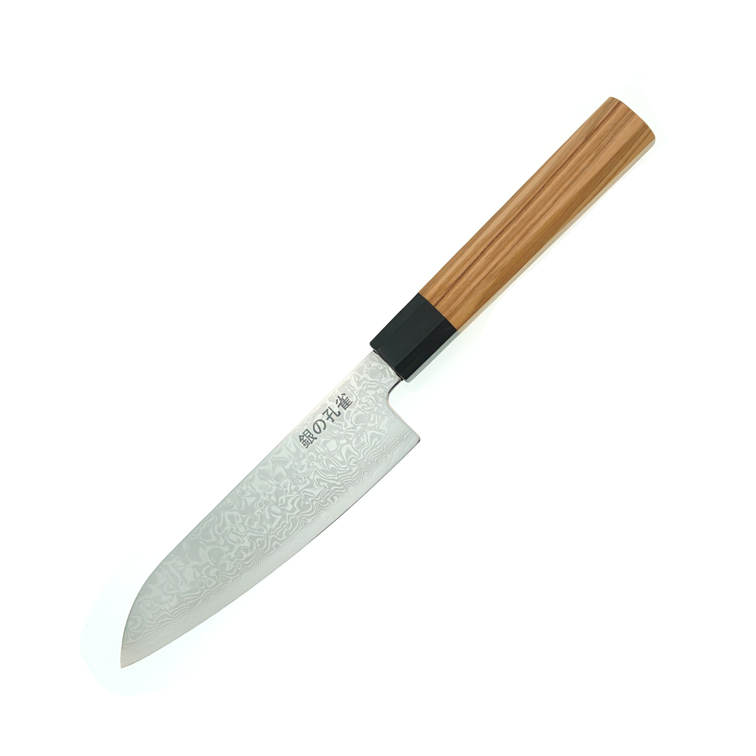 Premium VG10 Damascus Steel Bunka Knife 215mm - Japanese Kitchen Knife for Slicing, Dicing & Precision Cutting - Perfect for Chefs & Home Cooks