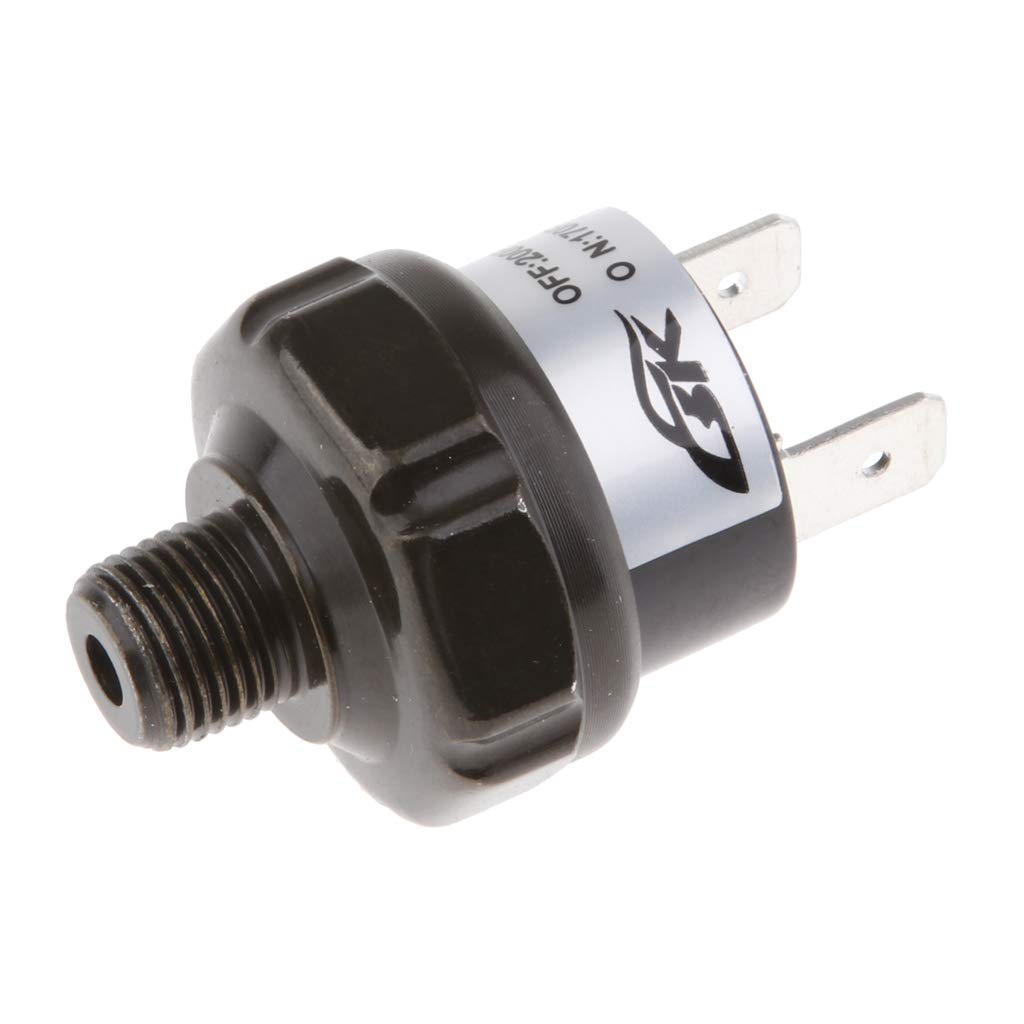Almencla 12V Air Compressor Pressure Control Switch Valve 1/8