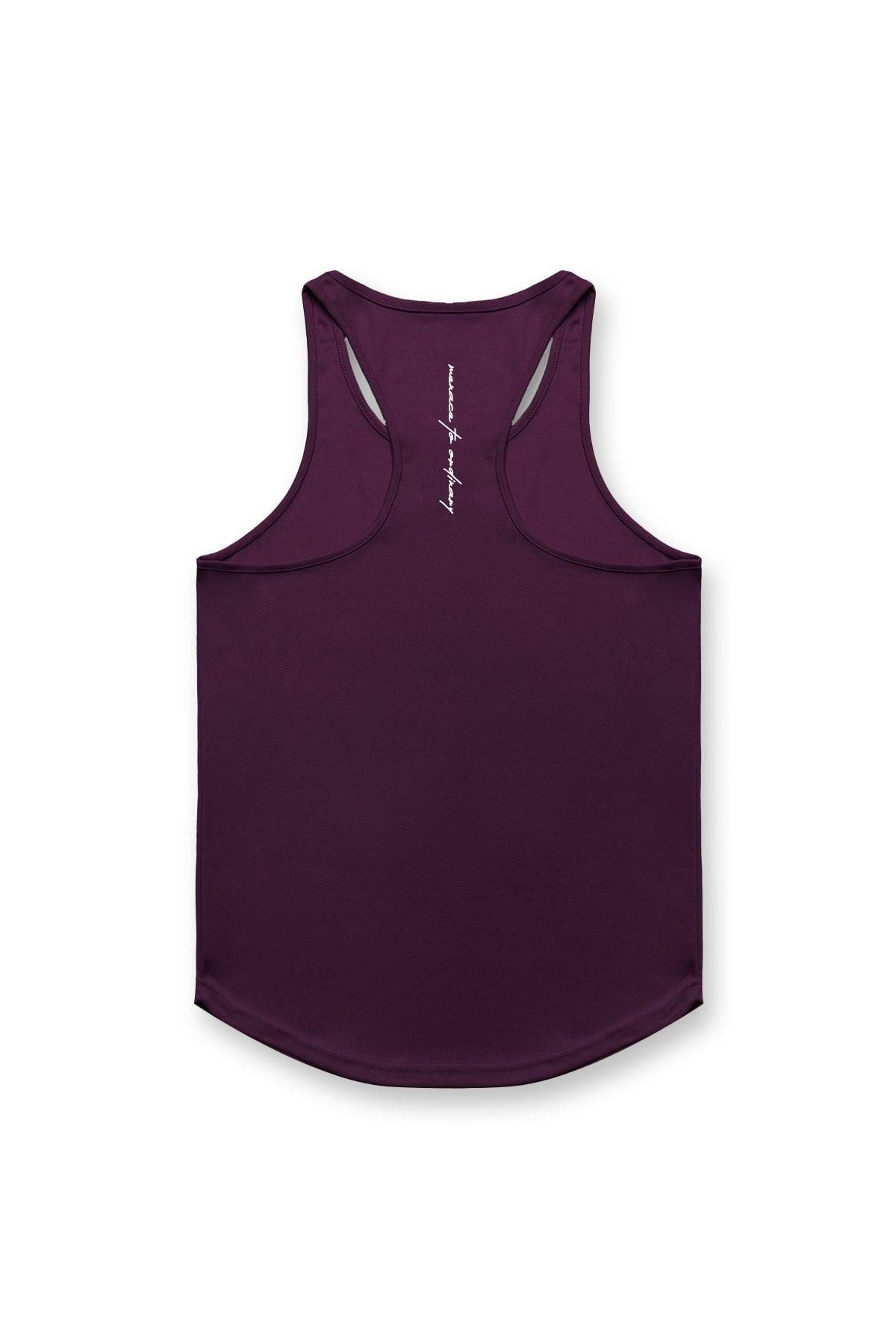 Jed North Microfiber Dri-Fit Tank Top for Women - Dark Purple Workout Shirt for Running, Yoga & Gym - Moisture Wicking Athletic Performance Top