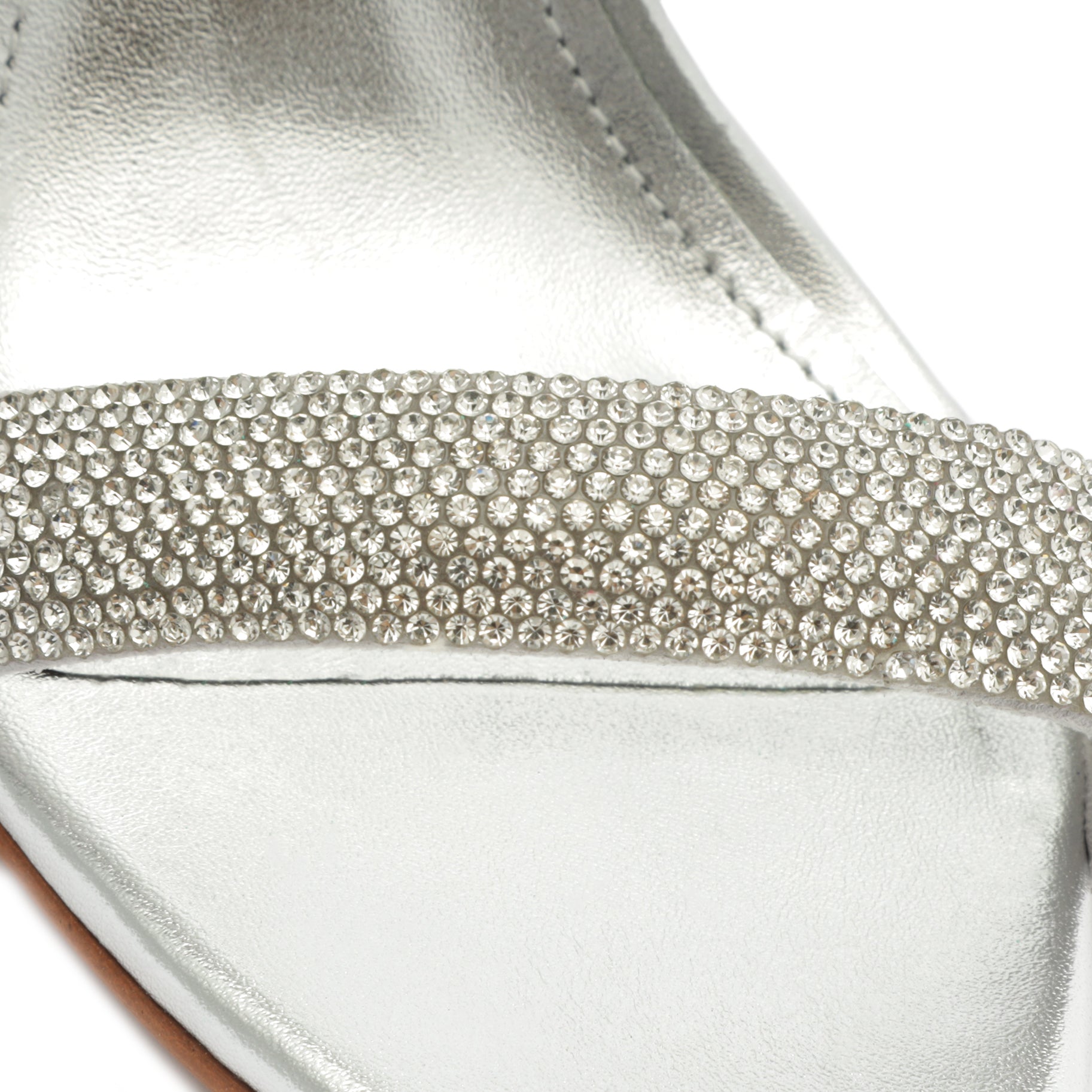 Irina Women's Metallic Nappa Leather Sandals - Comfortable Dressy Strappy Heels for Parties, Weddings & Summer Outings