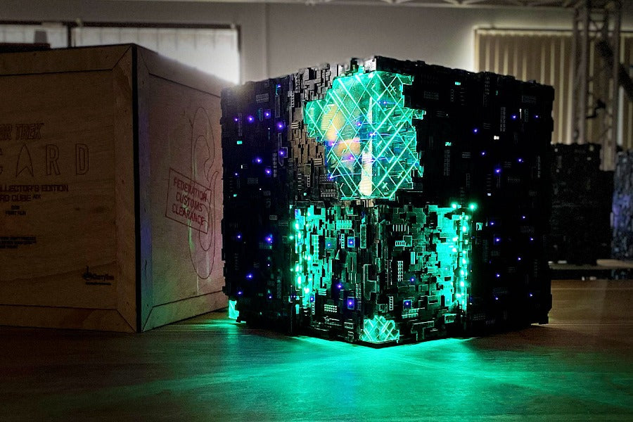 Star Trek: Picard Borg Cube ATX PC Case - Themed Gaming Computer Tower for Sci-Fi Fans | Perfect for Star Trek Collectors & PC Builders | Home Office & Gaming Setup