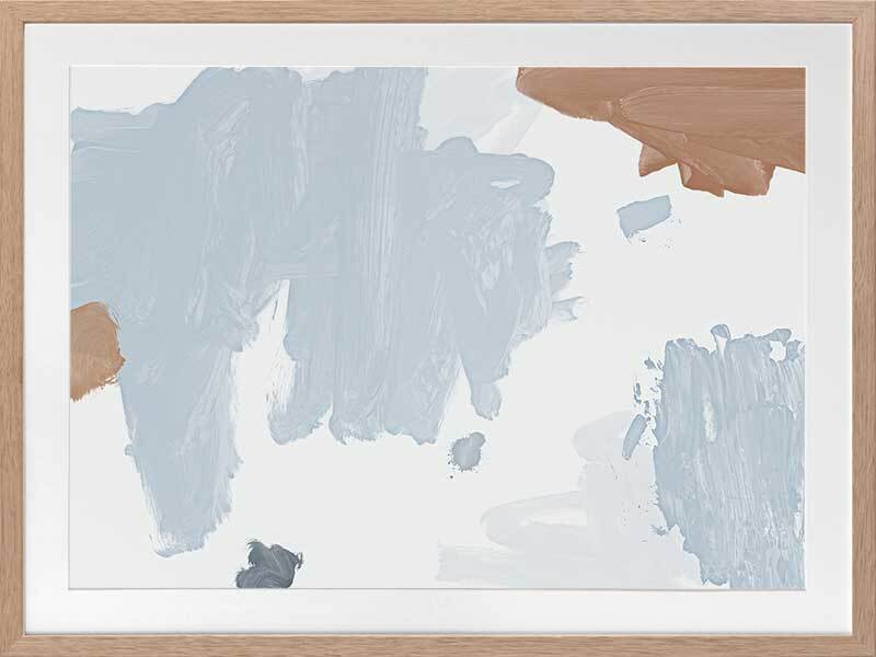 Cloudy Sky Framed Art Print - Beautiful Wall Decor for Living Room, Bedroom & Office
