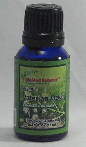 Organic Valerian Essential Oil 15ml - 100% Pure & Natural for Stress Relief, Sleep Aid & Aromatherapy | Perfect for Diffusers, Massage & DIY Skincare
