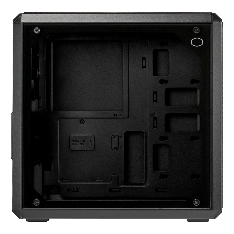 Cooler Master Q300L V2 mATX Case - Compact PC Gaming Case with Tempered Glass Side Panel & Excellent Airflow for Home/Office Gaming Setup