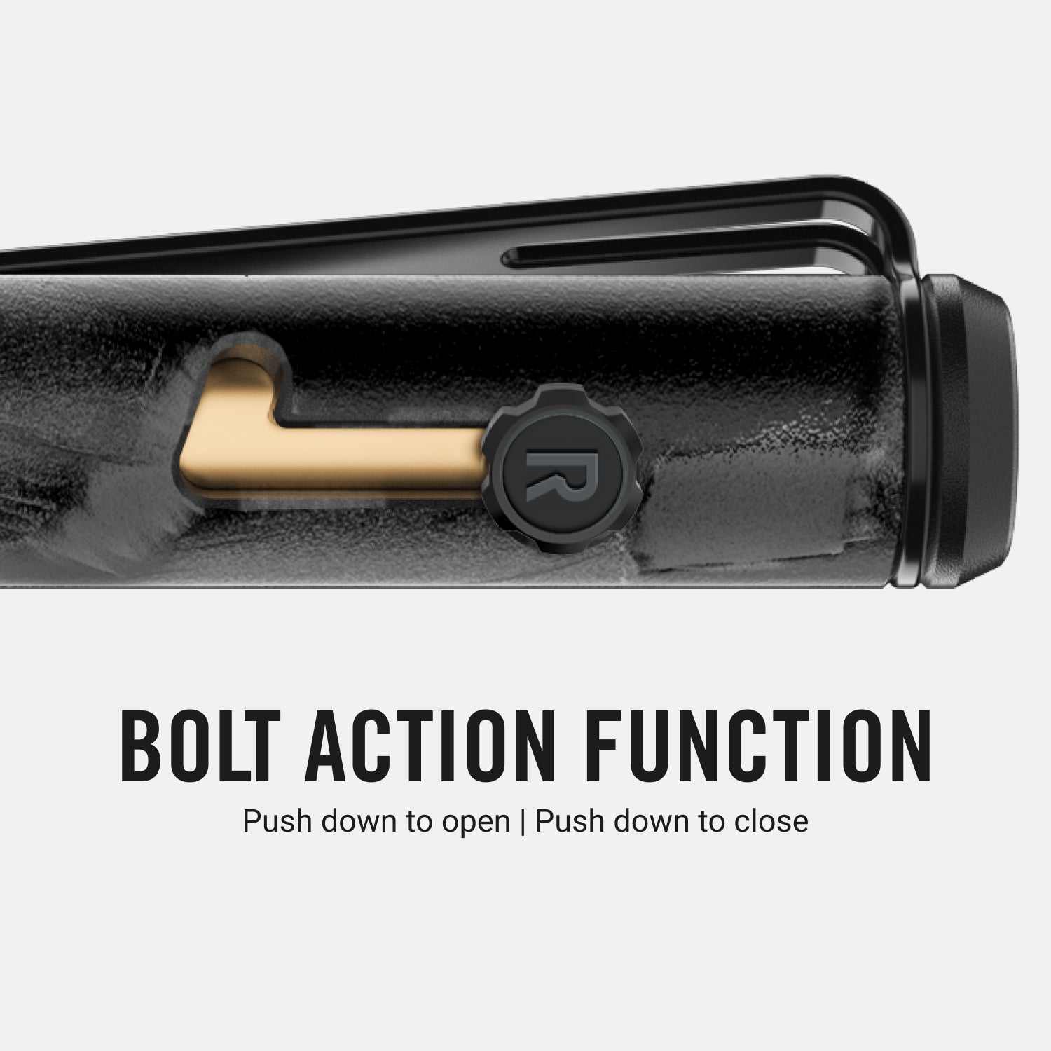 Ridge Bolt Action Pen - Premium Titanium EDC Pen for Everyday Carry, Writing & Gifts - Perfect for Office, Travel & Outdoor Adventures