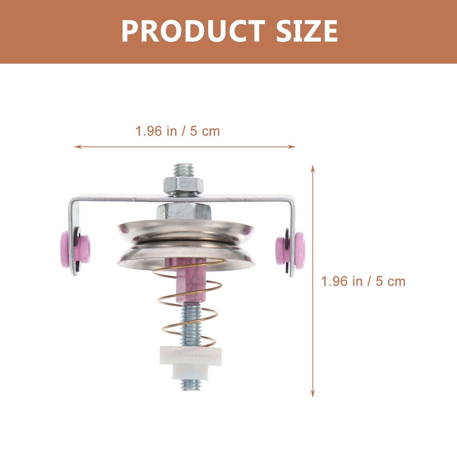 Ciieeo 2-Piece Expander Tensioner for Weaving Machine - Yarn Tensioning & Drawing Tool with Passing Belt | Perfect for Textile Weaving, Knitting & Fabric Production