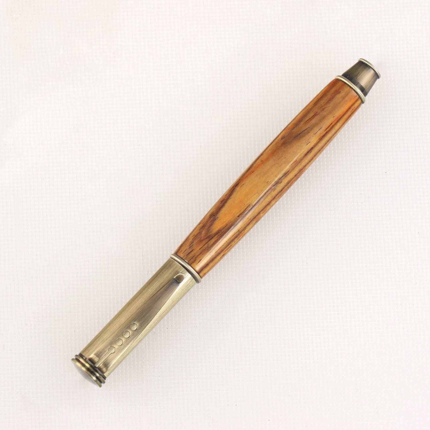 Premium Wordsmith Pen Kit - 6 Pack Antique Bronze Polish Fountain Pens for Calligraphy, Writing & Gifting (Elegant Office, Wedding, Graduation Present)