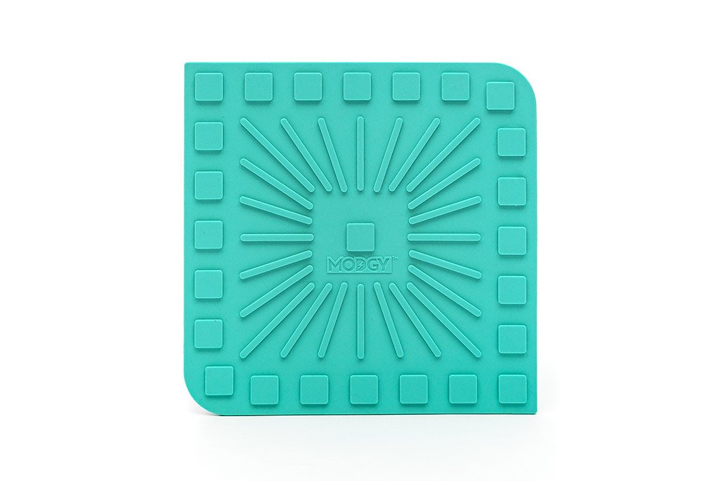 Modgy Heat Resistant Silicone Trivets for Hot Pots & Pans - Decorative Kitchen Countertop Protector, Utensil Rest Mat & Coaster Set - Perfect for Dining Tables, Stovetops & Outdoor Cooking