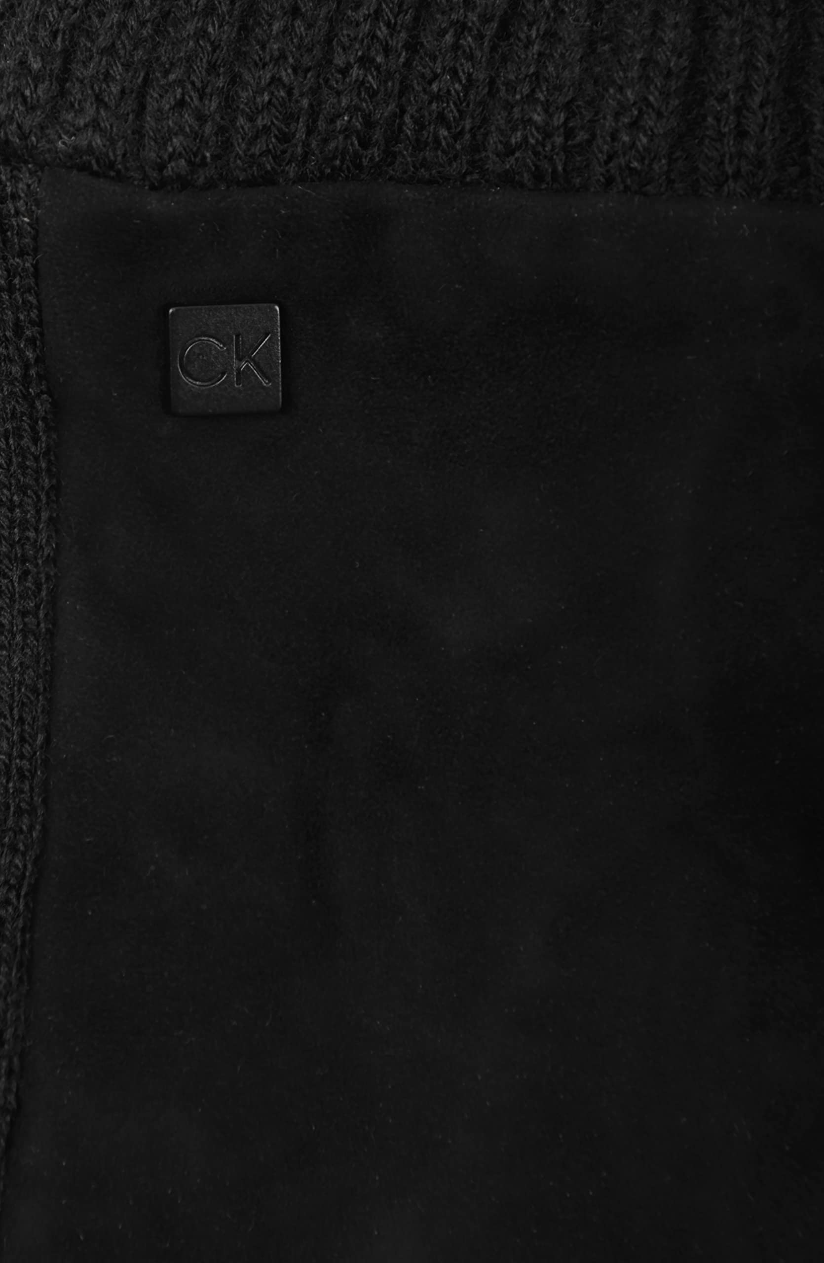 Calvin Klein Men's Touchscreen Gloves - Winter Warm Fleece Lined Touch Screen Compatible for iPhone & Android - Perfect for Driving, Skiing & Outdoor Activities