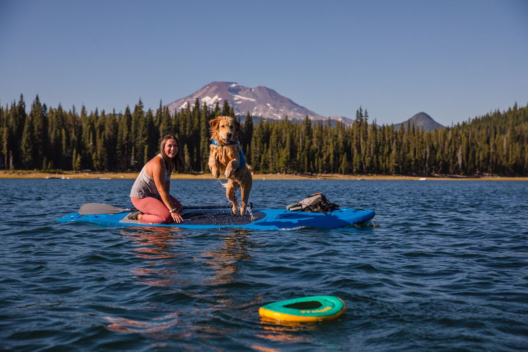 Hydro Plane™ Floating Dog Disc - Blue Aqua (Aurora Teal) - Waterproof Floating Fetch Toy for Dogs - Perfect for Pool, Beach & Lake Play by Ruffwear®