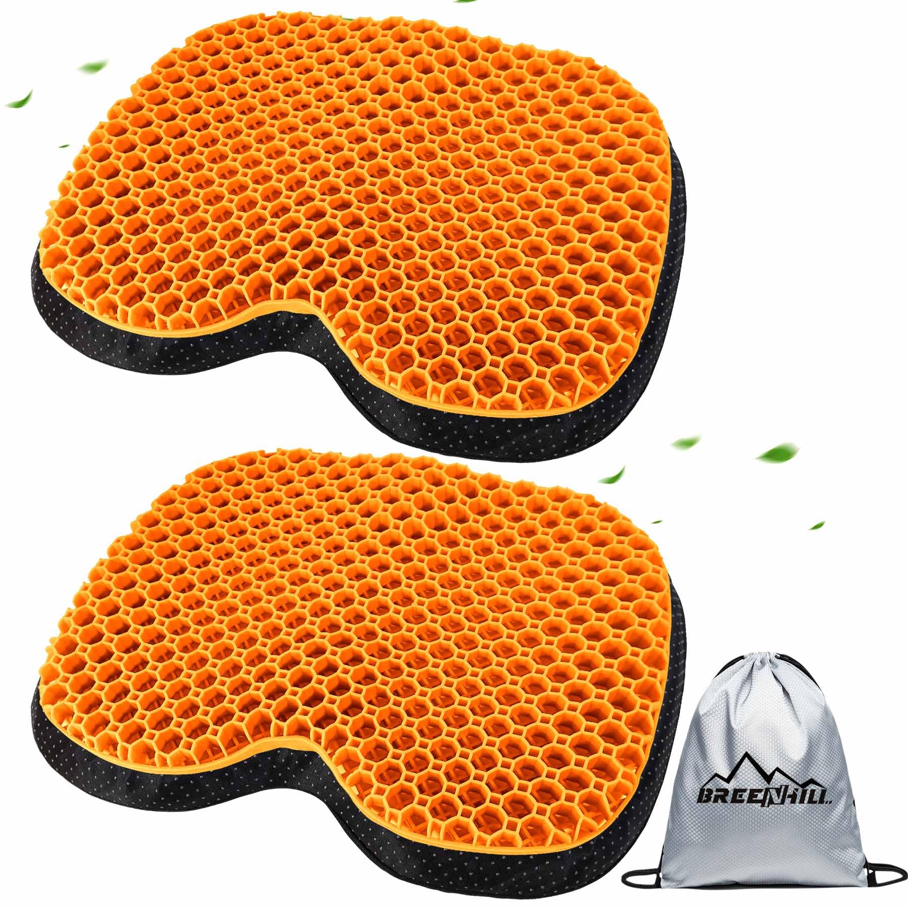 Anti-Slip Kayak Seat Cushion - Thick Waterproof Kayak Seat Pad with Non-Slip Cover for Sit-In & Inflatable Kayaks, Canoes & Boats - Comfortable Kayak Accessories for Fishing & Water Sports