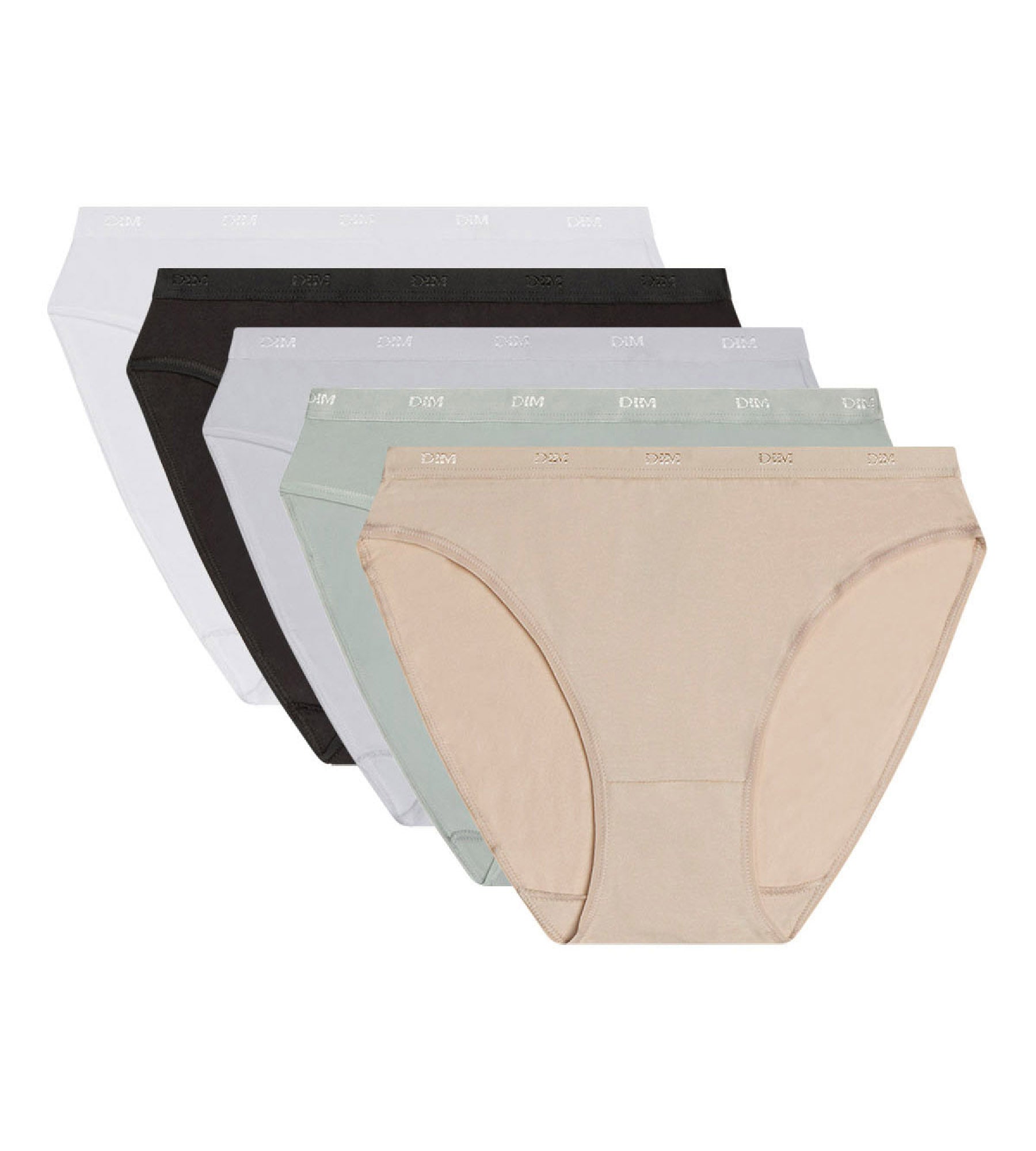 5 Pack Cotton Underwear for Men - Black, White, Nude & Gray - Breathable Soft Boxer Briefs - Perfect for Daily Wear, Gym & Travel