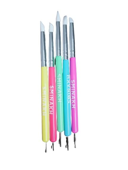 Sminakh Dual Tip Nail Art Acrylic Pen Set - 10 Pack for Professional & DIY Nail Designs - Perfect for Salon, Home Manicure & Nail Art Enthusiasts