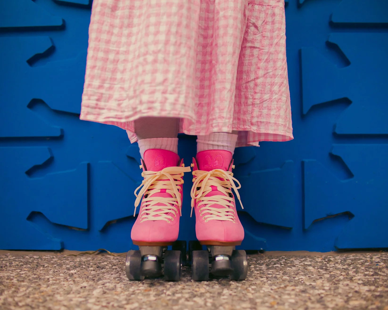 Chuffed Skates Wanderer Vegan Pink Roller Skates - Perfect for Outdoor Skating, Rink Fun & Fitness