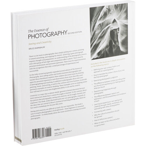 The Essence of Photography: Seeing and Creativity by Bruce Barnbaum (2nd Edition) - Photography Book for Beginners & Professionals | Perfect for Learning Composition, Lighting & Artistic Vision