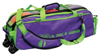 3 Ball Grape & Green Triple Roller Massage Tool with Clear Top - Perfect for Deep Tissue Massage, Muscle Relaxation, and Pain Relief at Home or Gym