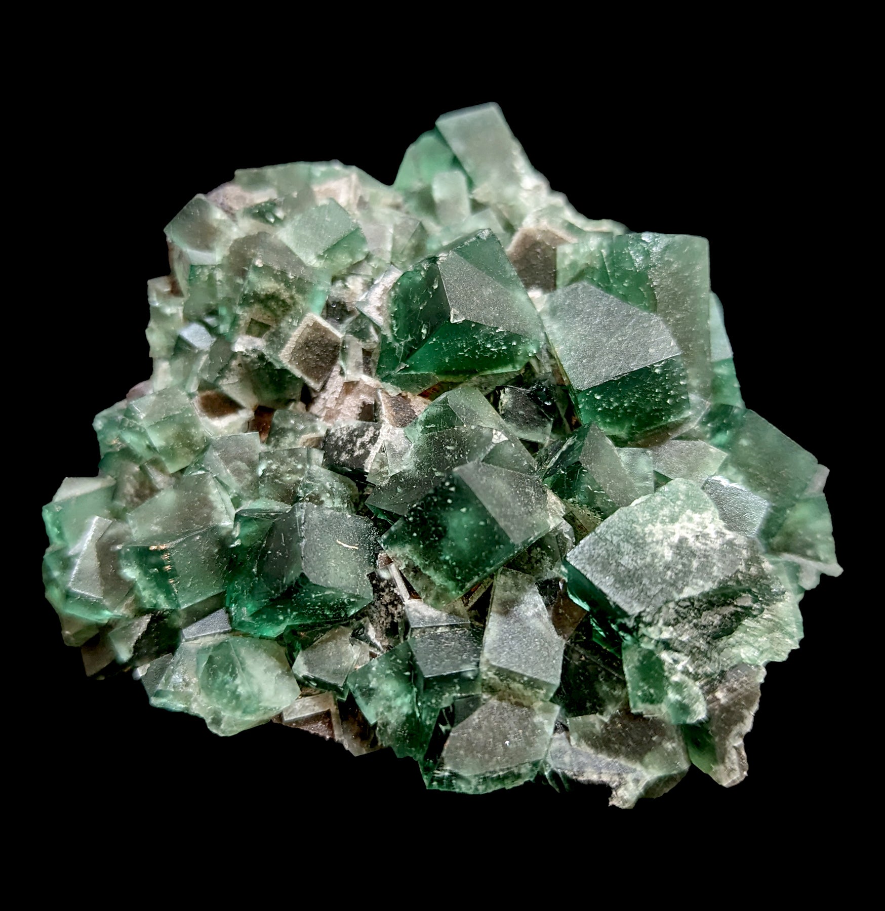 50 Year Pocket Fluorite Crystal Clusters - Natural Healing Stones for Meditation, Energy Work & Home Decor - Perfect for Spiritual Healing, Chakra Balancing & Crystal Collection