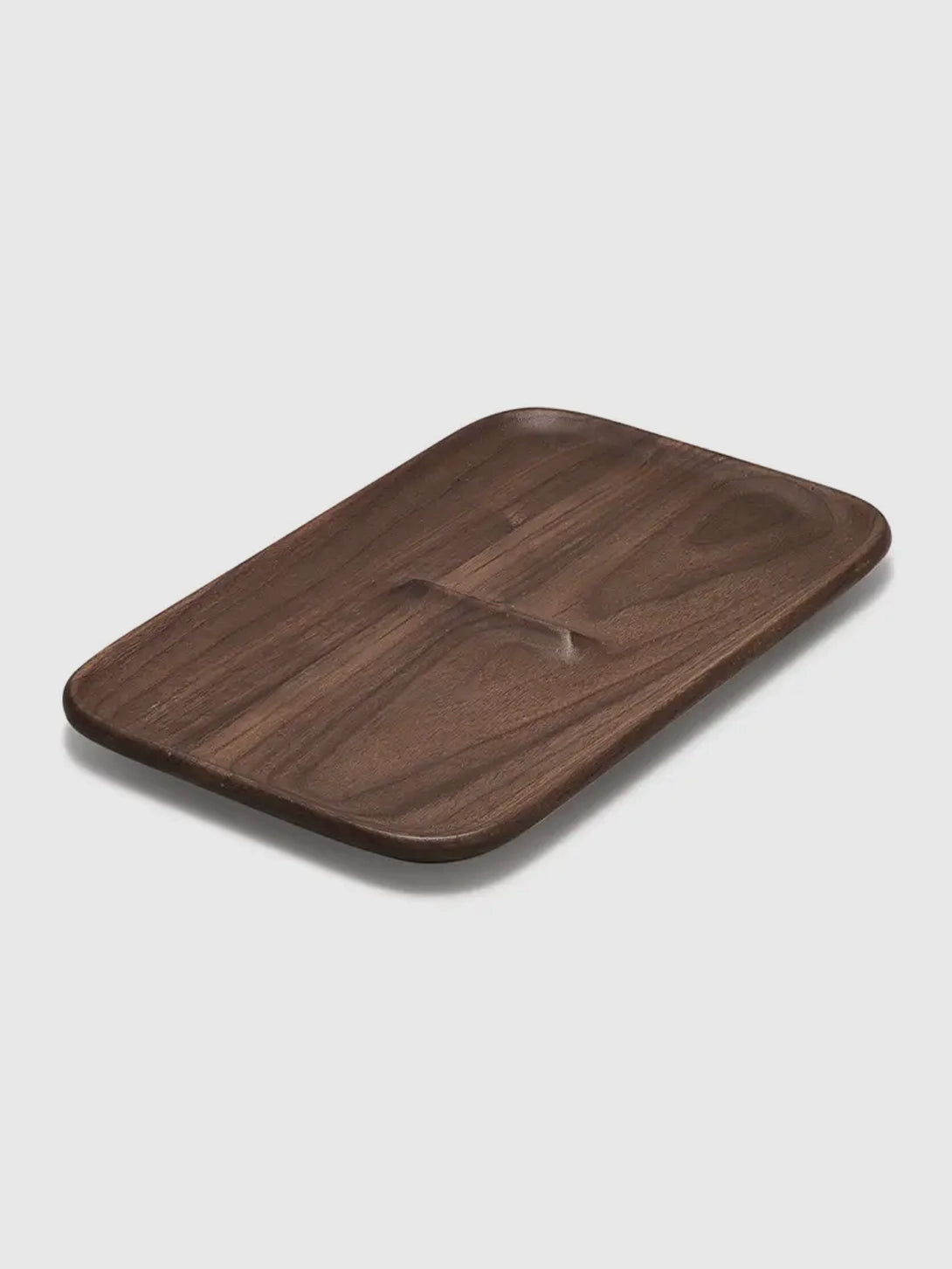 Nocturn Catch Wood Key Tray - Handcrafted Wooden Key Organizer with Storage Compartment | Perfect for Entryway, Bedside Table & Office Desk Organization