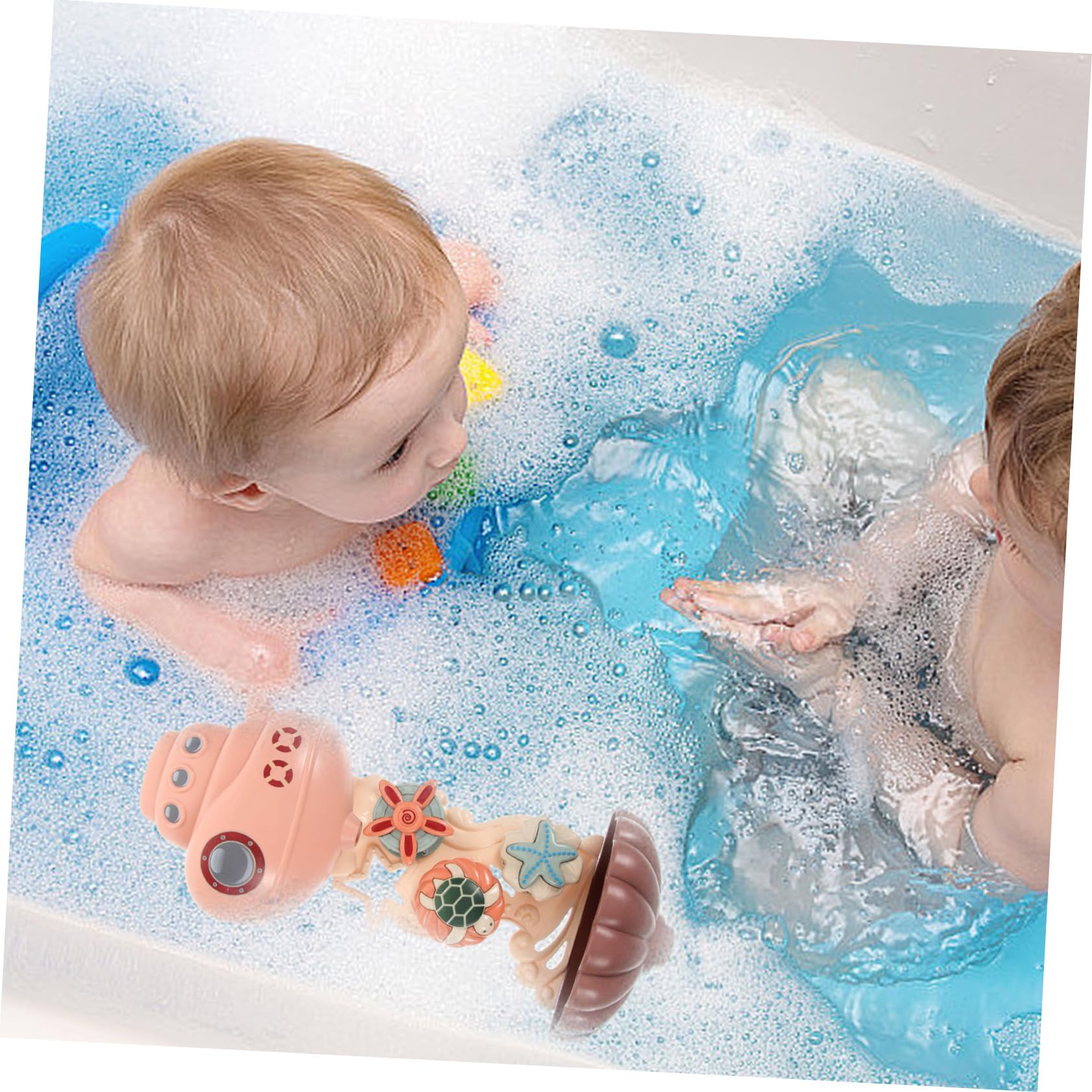 DRESSOOS 1 Set Bath Toy for Kids - Water Cart & Tub Toys for Bathtub, Pool & Outdoor Play - Fun Bath Time & Swimming Pool Accessories for Toddlers & Babies