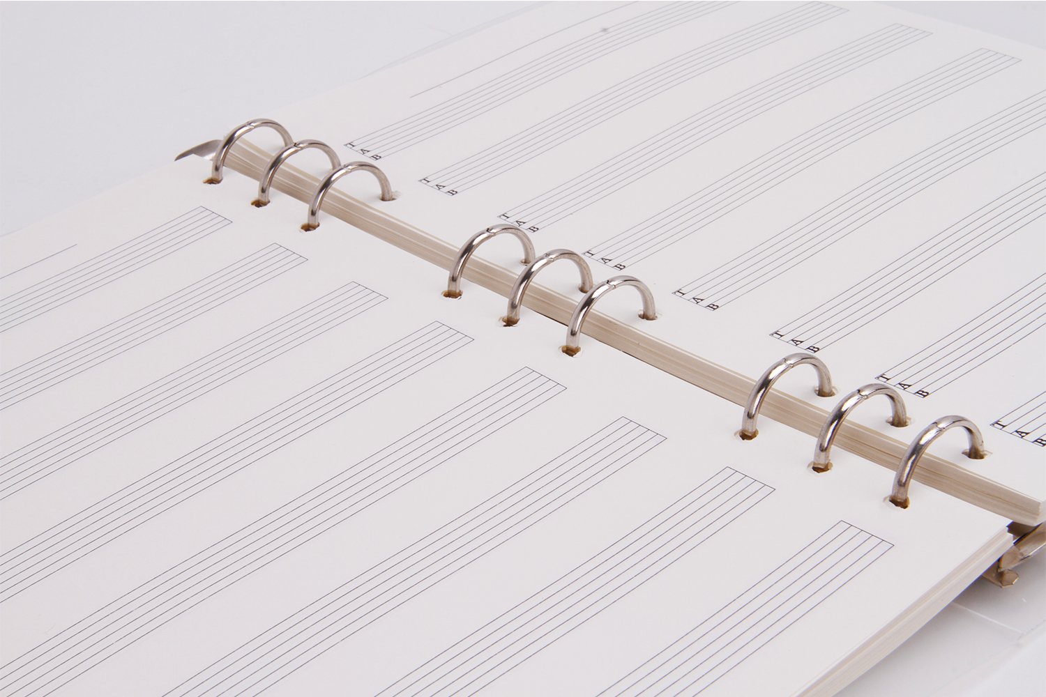 Premium Music Lined Journal - Blank Sheet Music Notebook with Staff Paper for Songwriting, Music Theory & Composition | Coptic Bound Manuscript Sketchbook for Musicians, Composers & Students | Perfect for Piano, Guitar, Violin Practice & Creative Notation