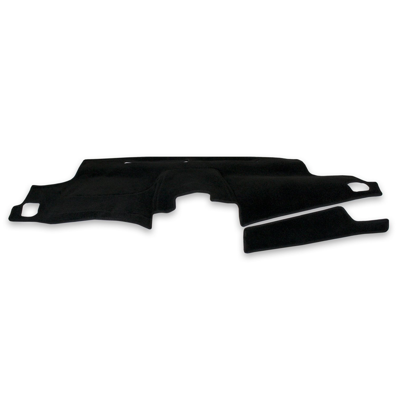 Coverking Custom Fit Dash Covers for Chevrolet Corvette - Black Poly Carpet Car Dashboard Protector | UV Protection & Anti-Slip Design for Car Interior Protection