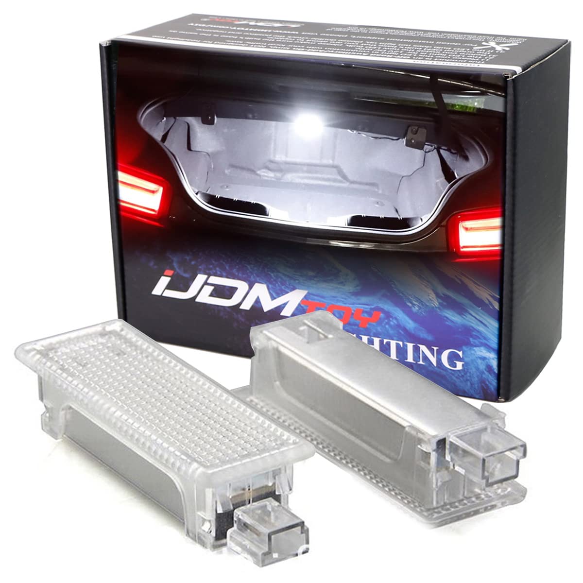 Super Bright 18-SMD Xenon White LED Trunk Cargo Lights Kit for Alfa Romeo Giulia & Stelvio - 18 High-Power LED Diodes | Interior Car Lighting Upgrade for Enhanced Visibility at Night