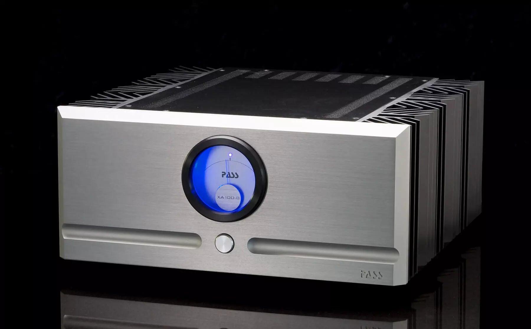 Pass Labs XA100.8 Monoblock Power Amplifier (Pair) - High-End Audio System for Home Theater & Audiophile Listening Rooms